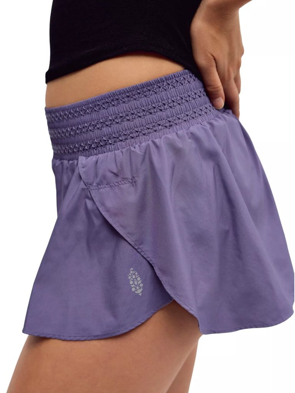 FP Movement Women's Element Shorts Graphite Purple Size S NWT